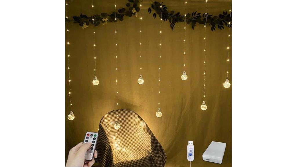 remote controlled led curtain