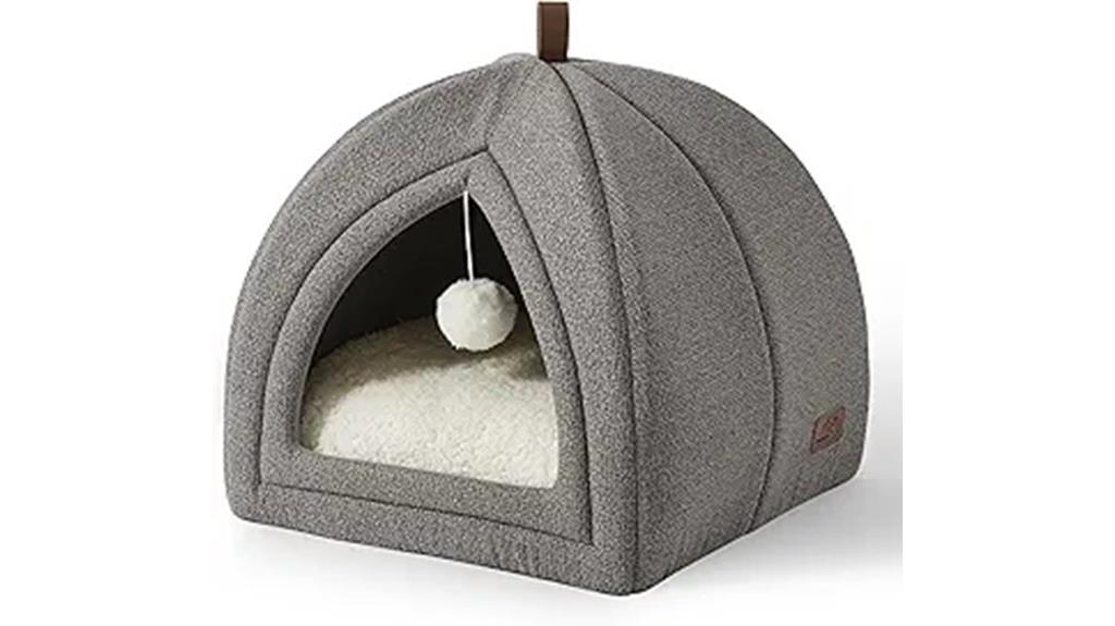 removable pillow cat bed