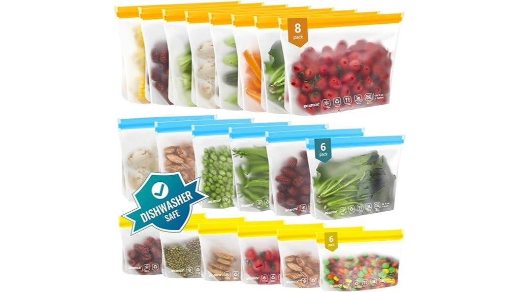 reusable leakproof food storage
