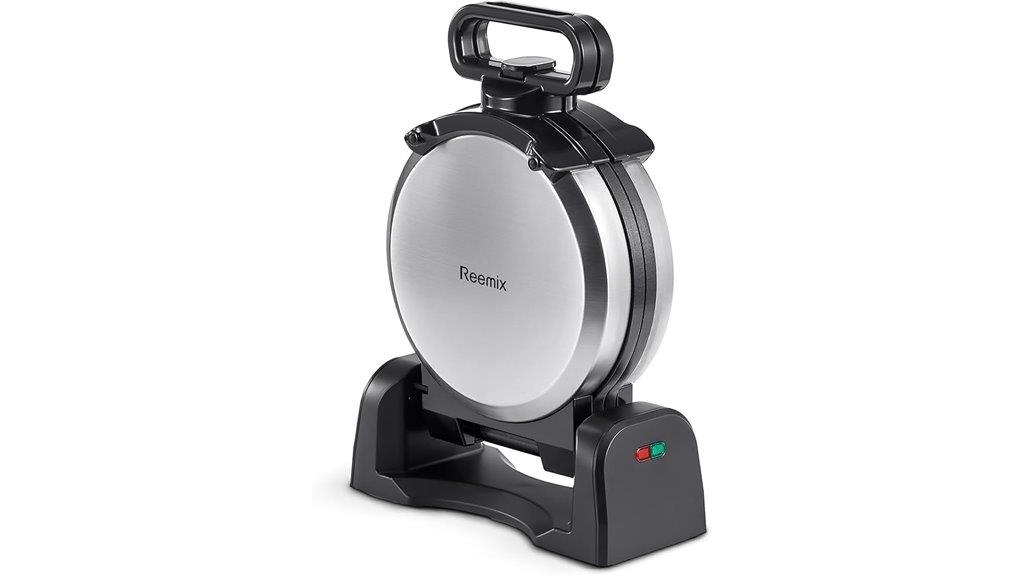 rotating belgian waffle maker