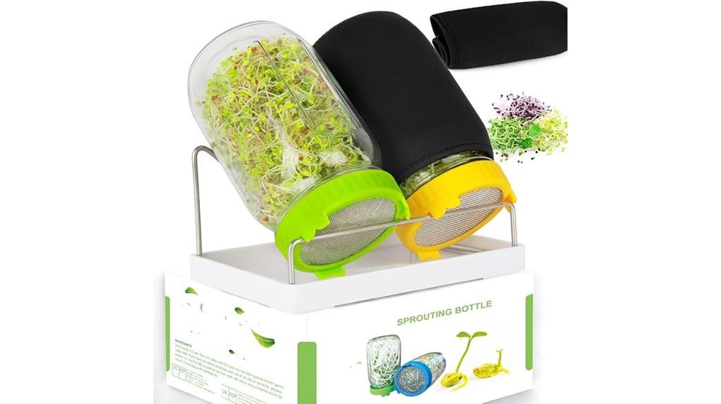 seed sprouting kit included
