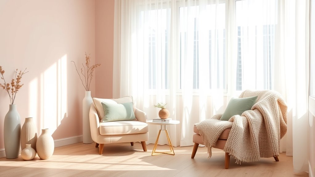 serene neutral color harmony