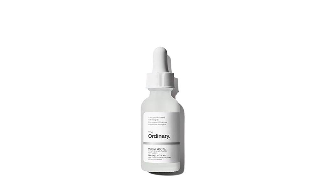 serum with matrixyl and hyaluronic