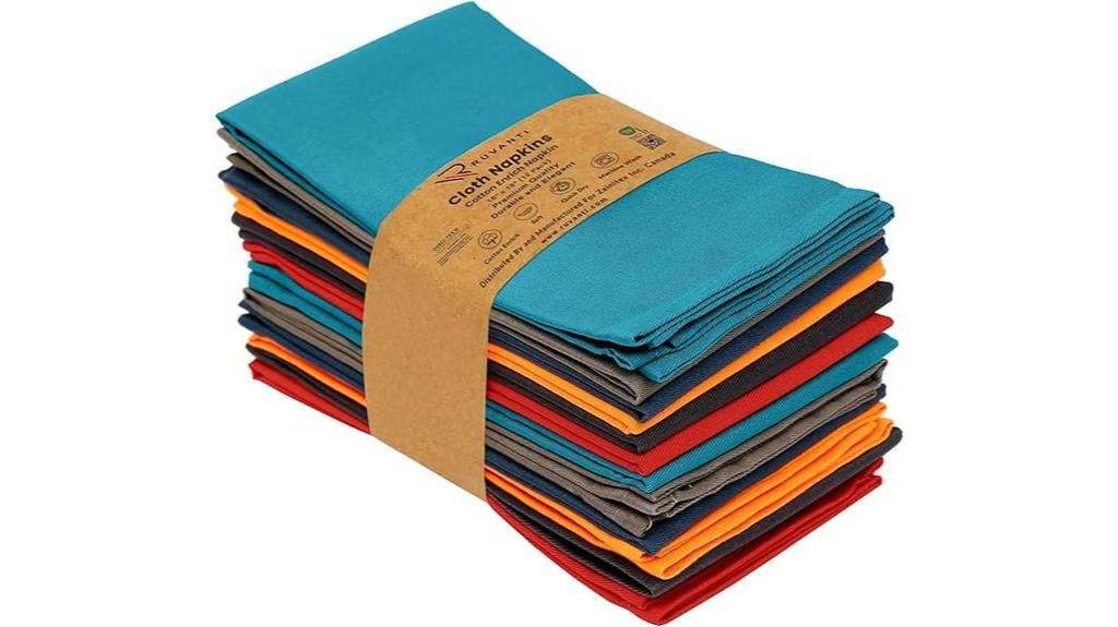set of 12 cloth napkins