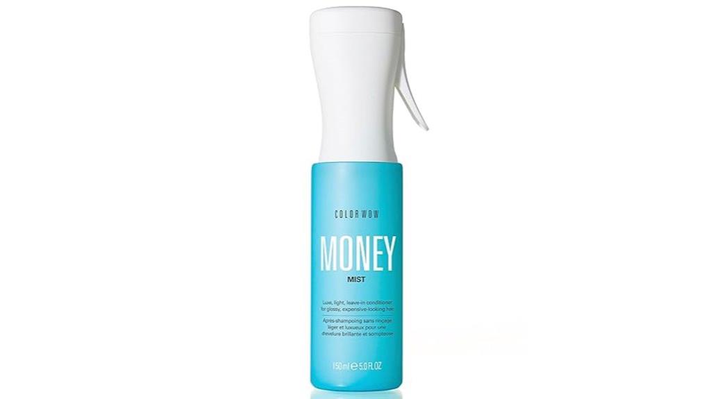 shiny hair leave in conditioner