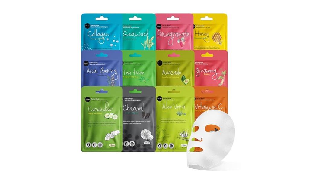 skincare mask set