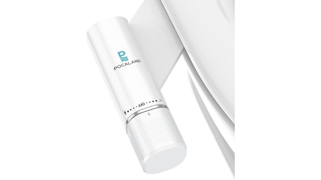 slim dual nozzle bidet