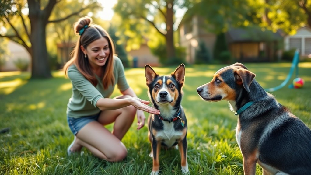 socialize leash respect patience
