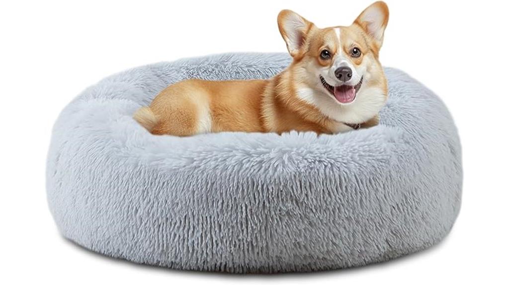 soft washable round bed