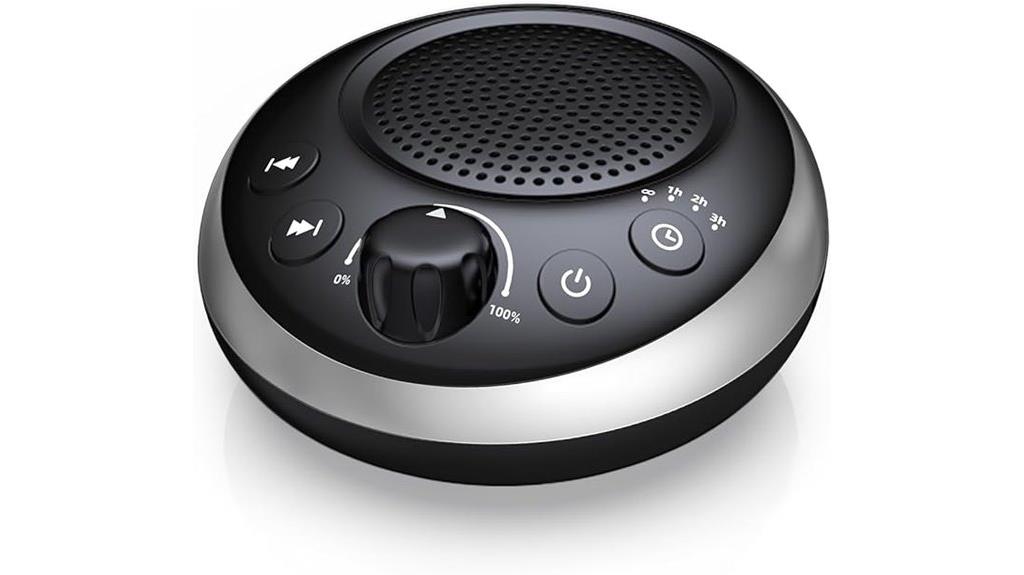 soothing sound machine features