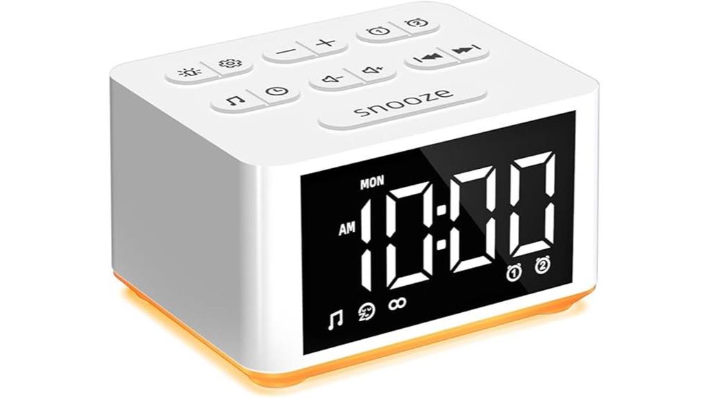 sound alarm night light