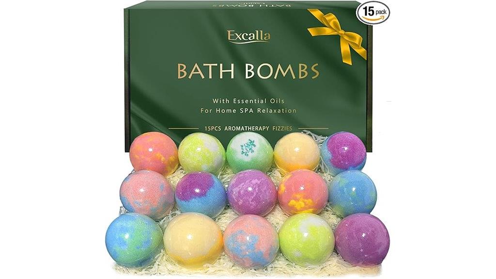 spa relaxation bath bombs