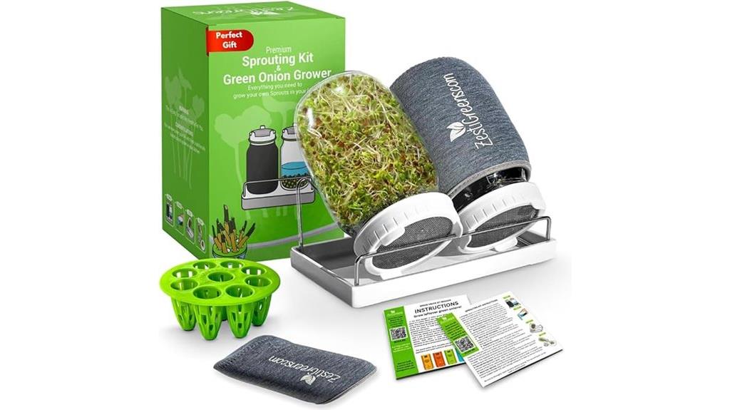 sprouts kit with jars