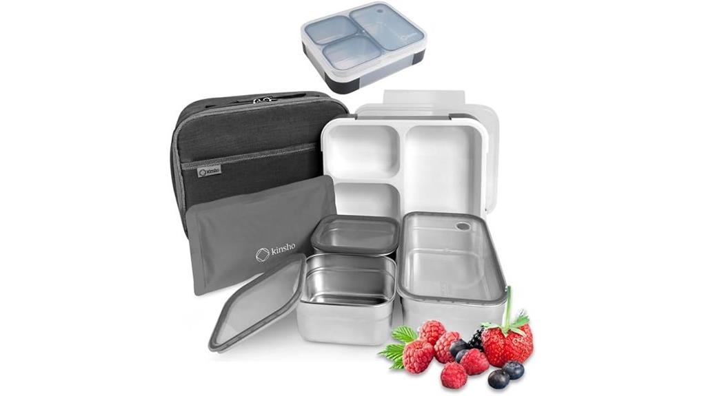 stainless bento lunch set