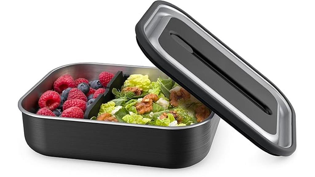 stainless steel leakproof container
