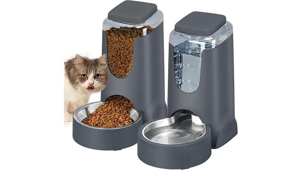 stainless steel pet dispenser