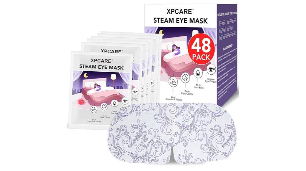steam eye masks pack