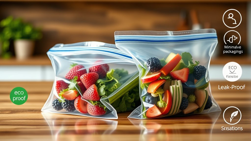 storage bags safety size durability