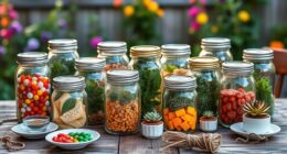stylish functional mason jars