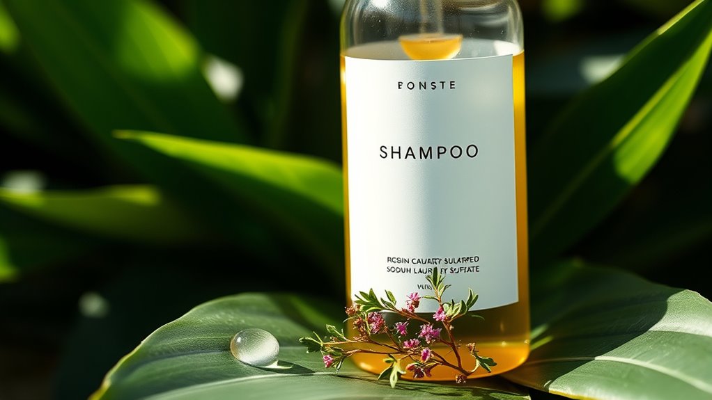 sulfates strip natural oils