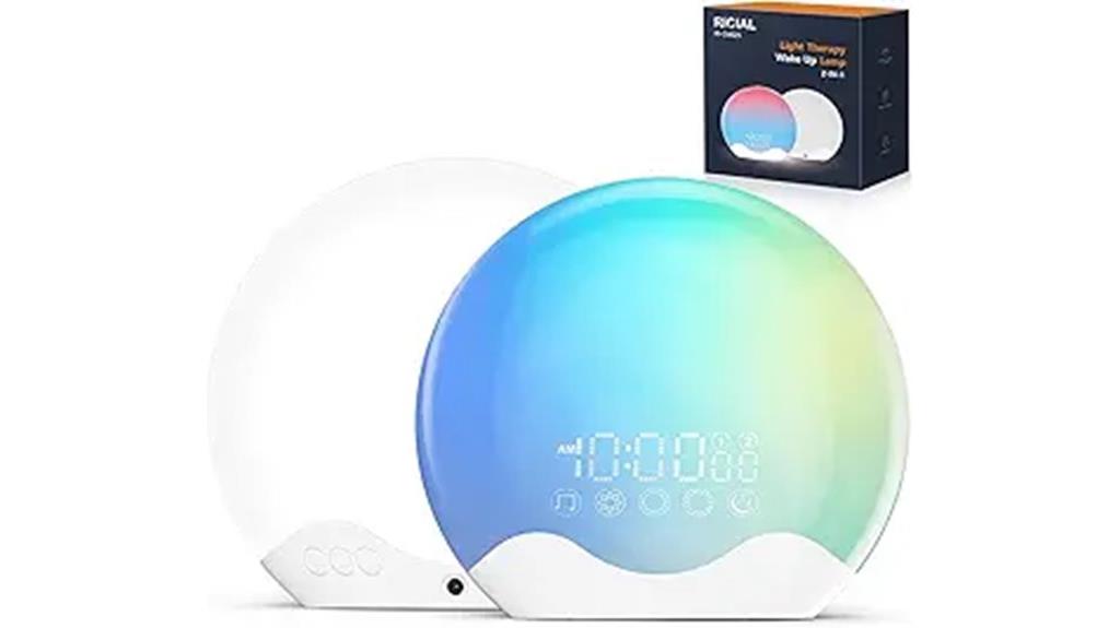 sunrise alarm light