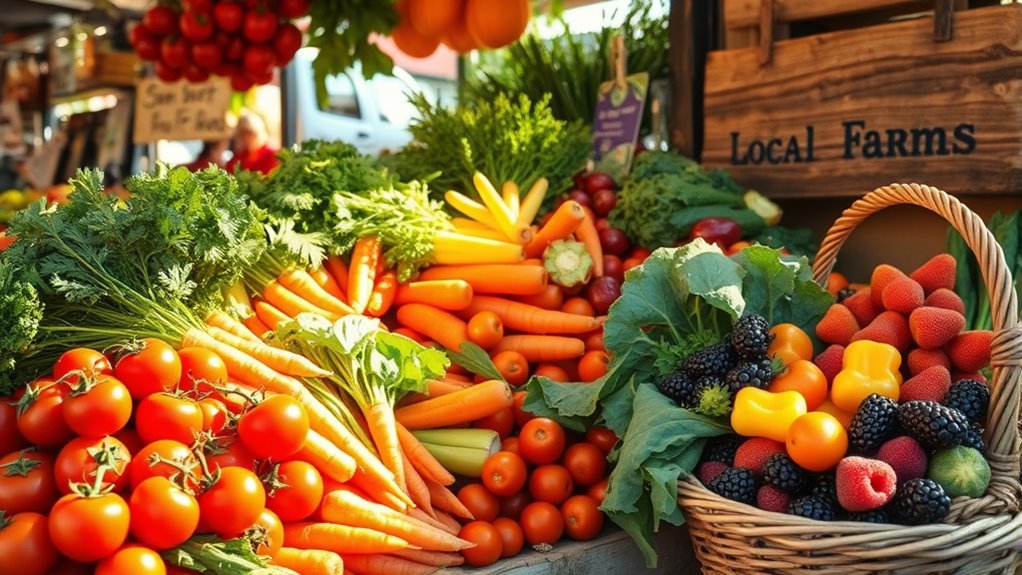 support local seasonal eating