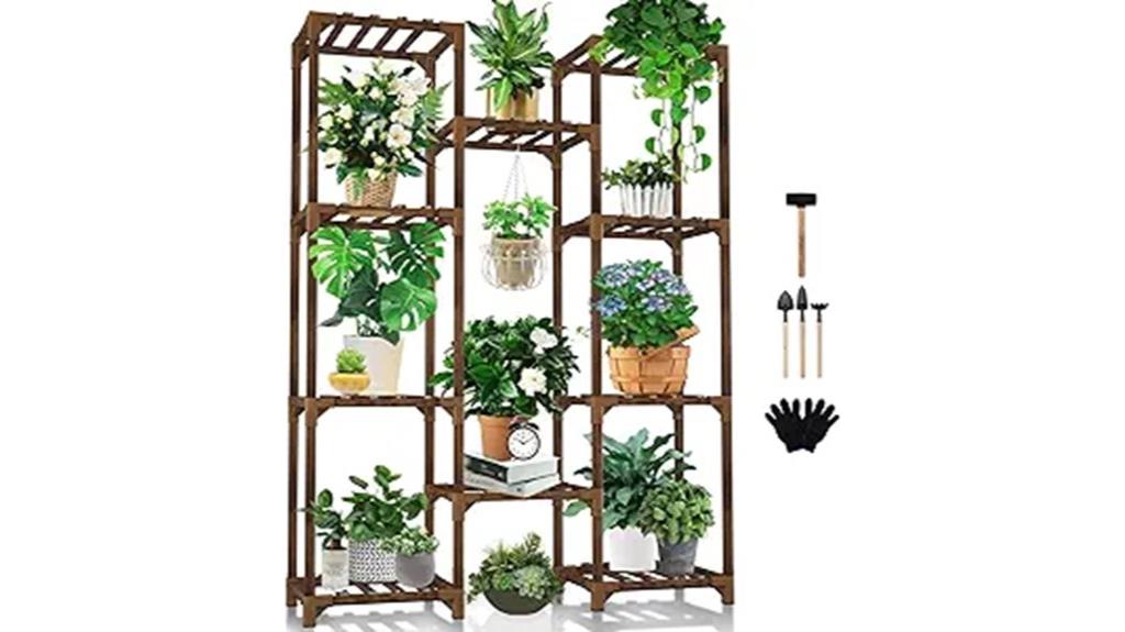 tall multi tier plant stand