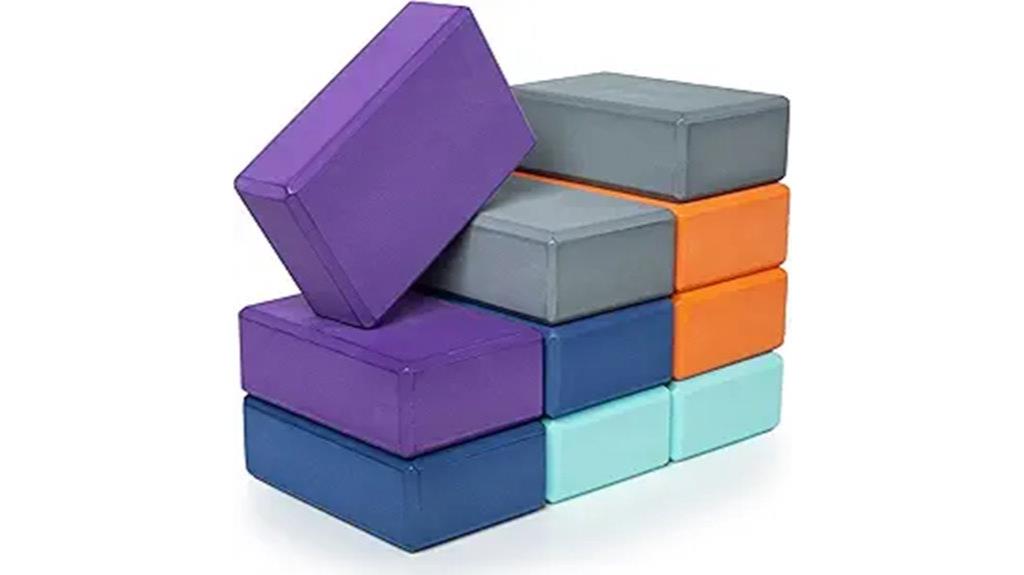 ten pack yoga blocks