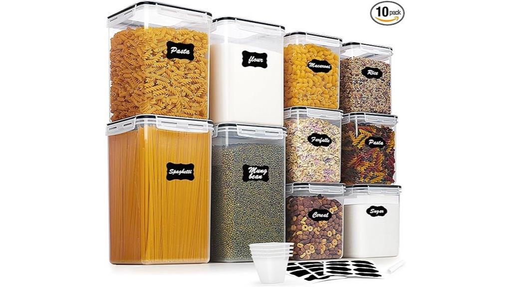 ten piece food storage set