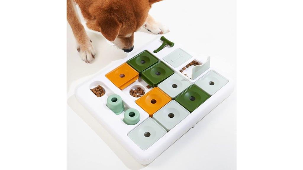 three level dog puzzle