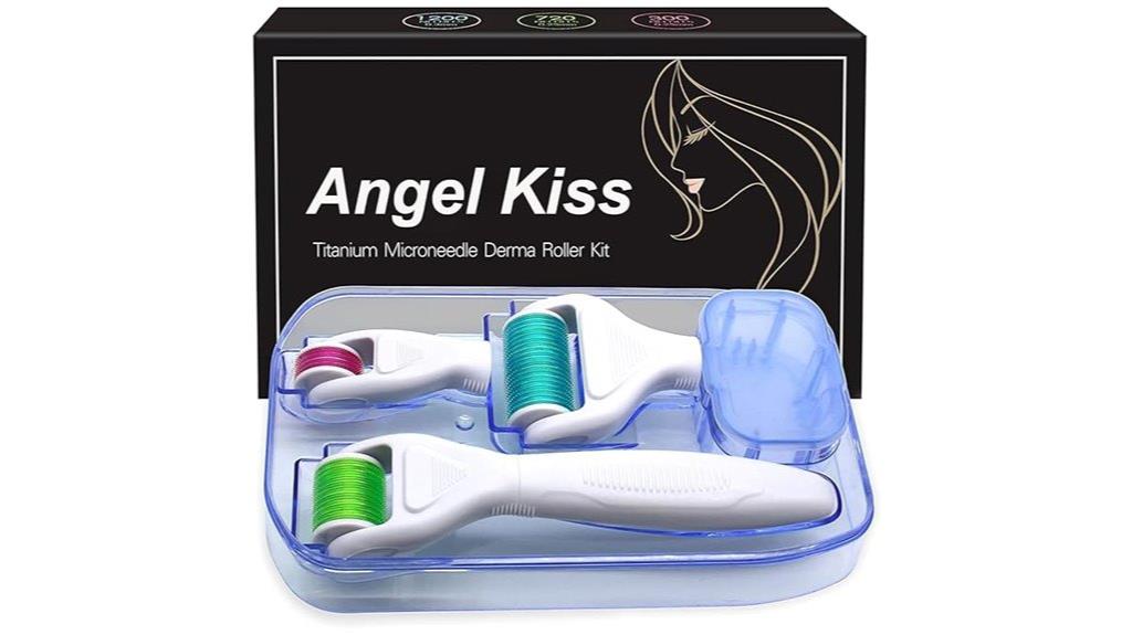 titanium microneedling roller kit