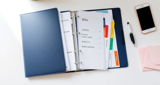 top bill organizer binders