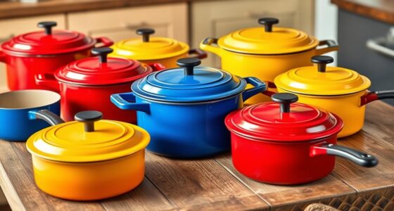 top enamel cast iron sets