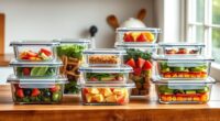 top glass food storage options
