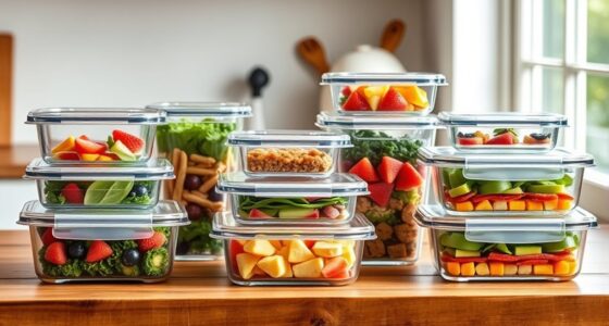 top glass food storage options