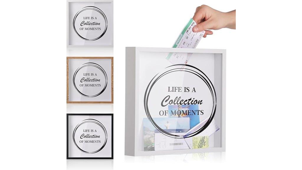 travel keepsake shadow box