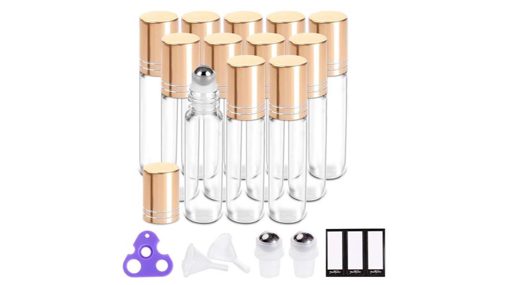 twelve 10ml essential rollers