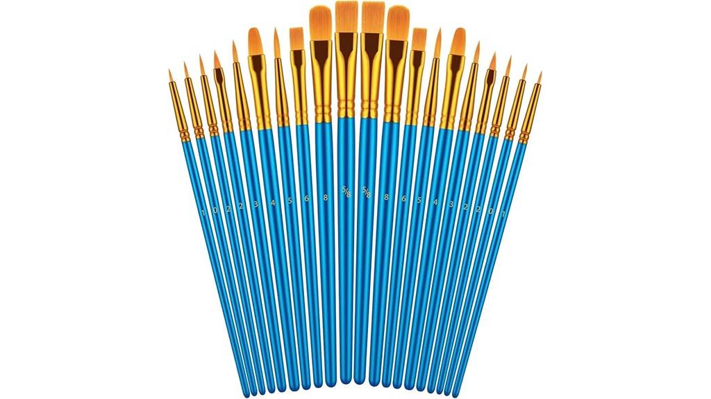 twenty piece brush collection