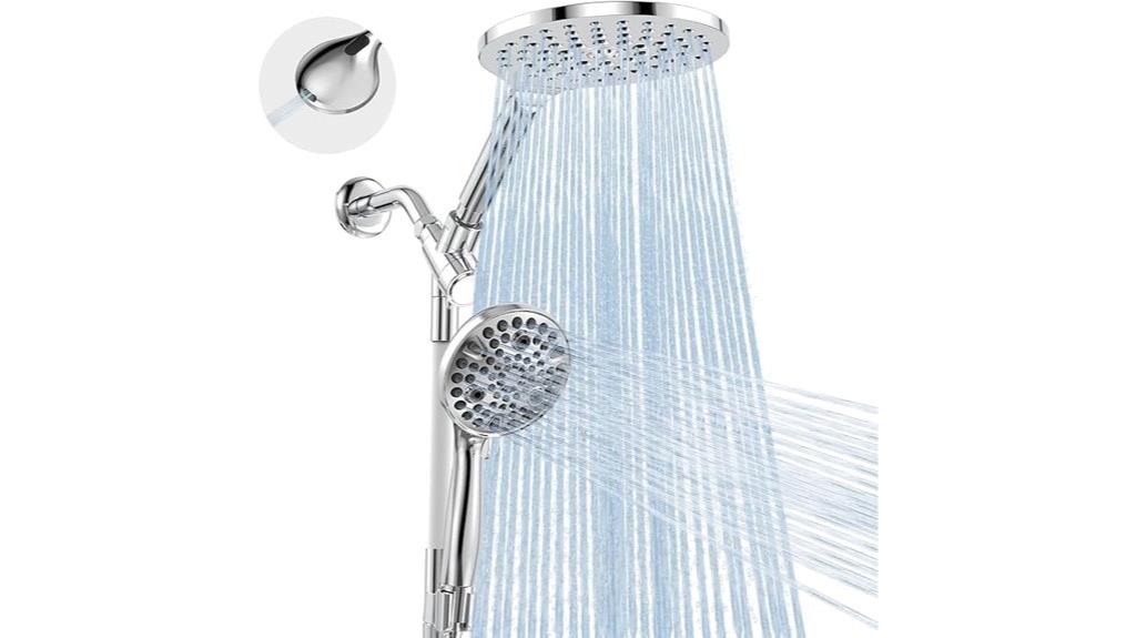 two in one shower system