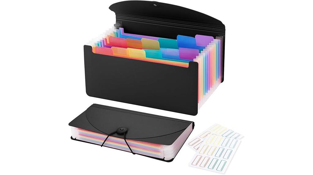 two small receipt organizers