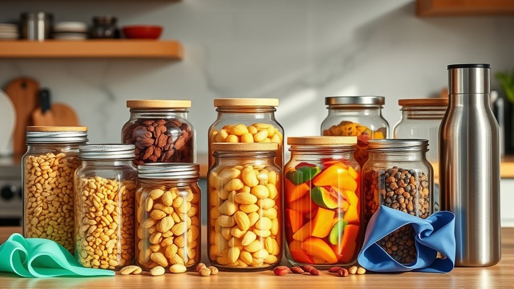 use reusable food containers