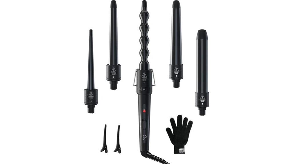 versatile ceramic curling wand
