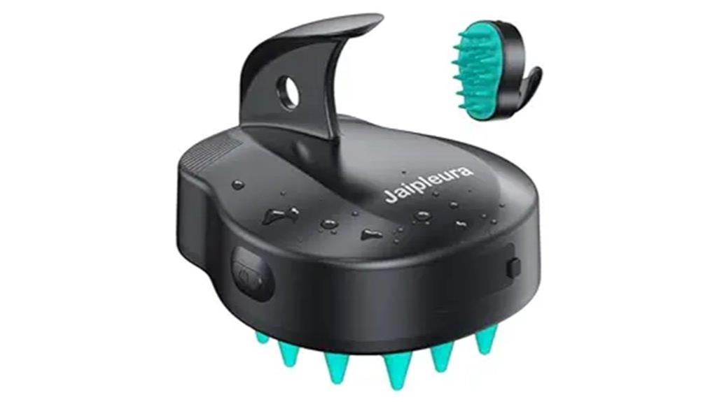 vibration waterproof scalp brush