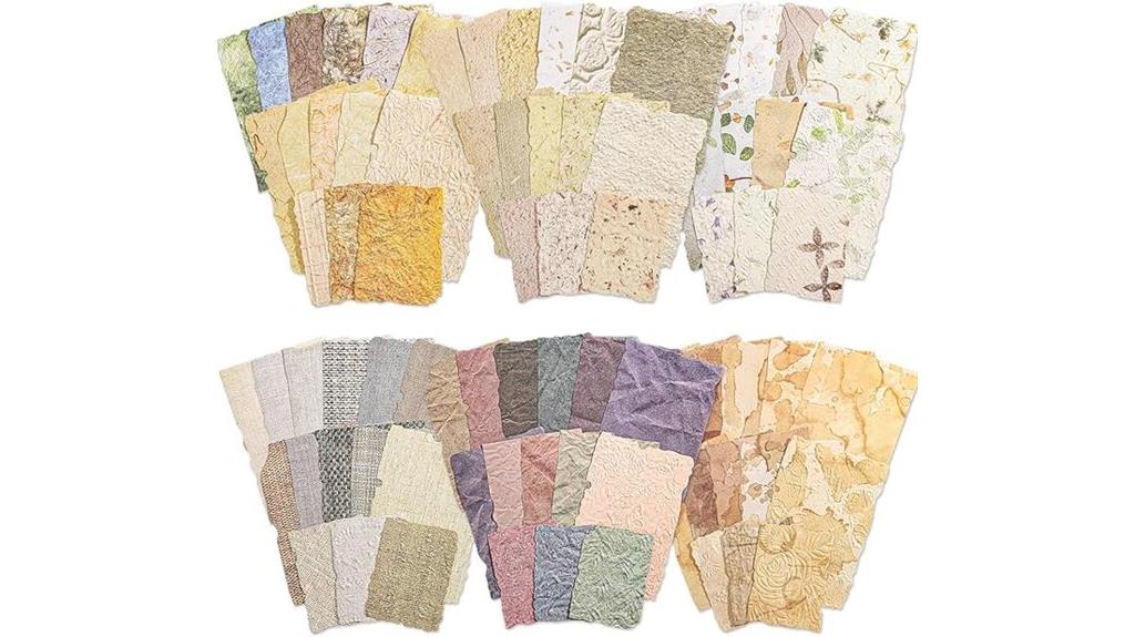 vintage scrapbook paper set