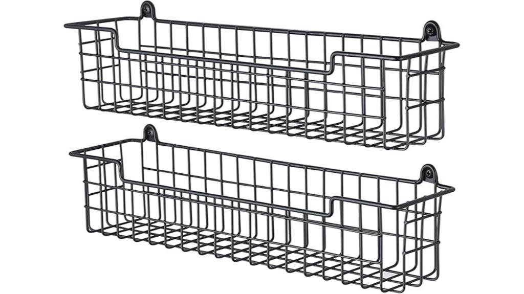 wall mounted spice shelves