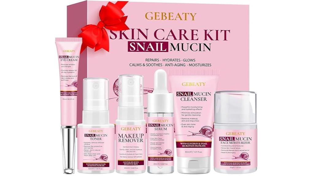 women and teen skincare set
