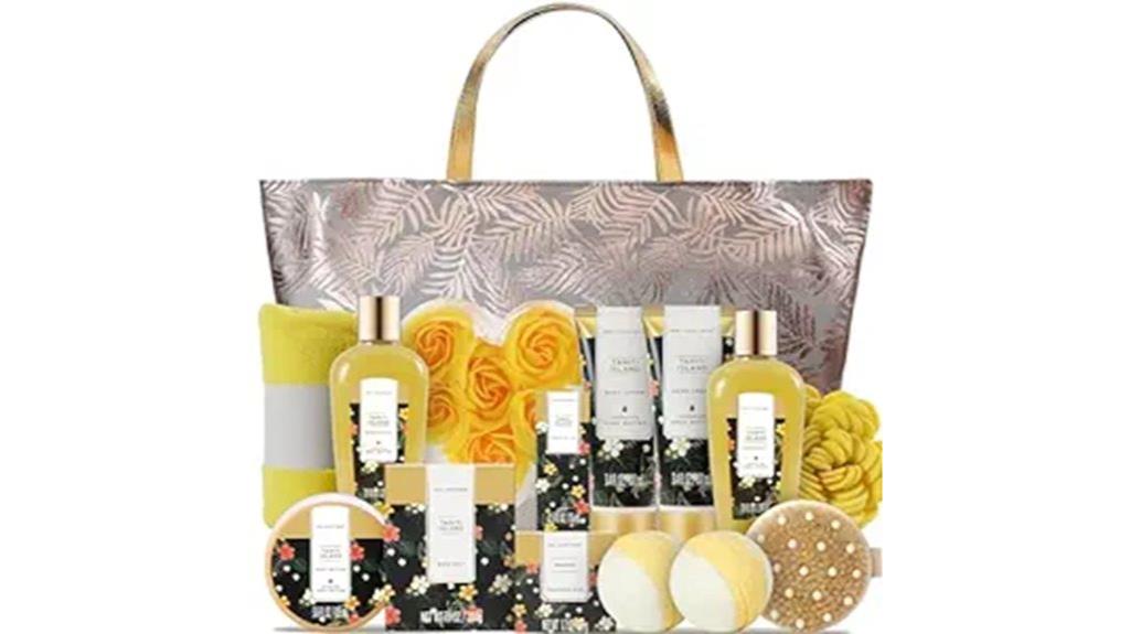 women s spa gift basket