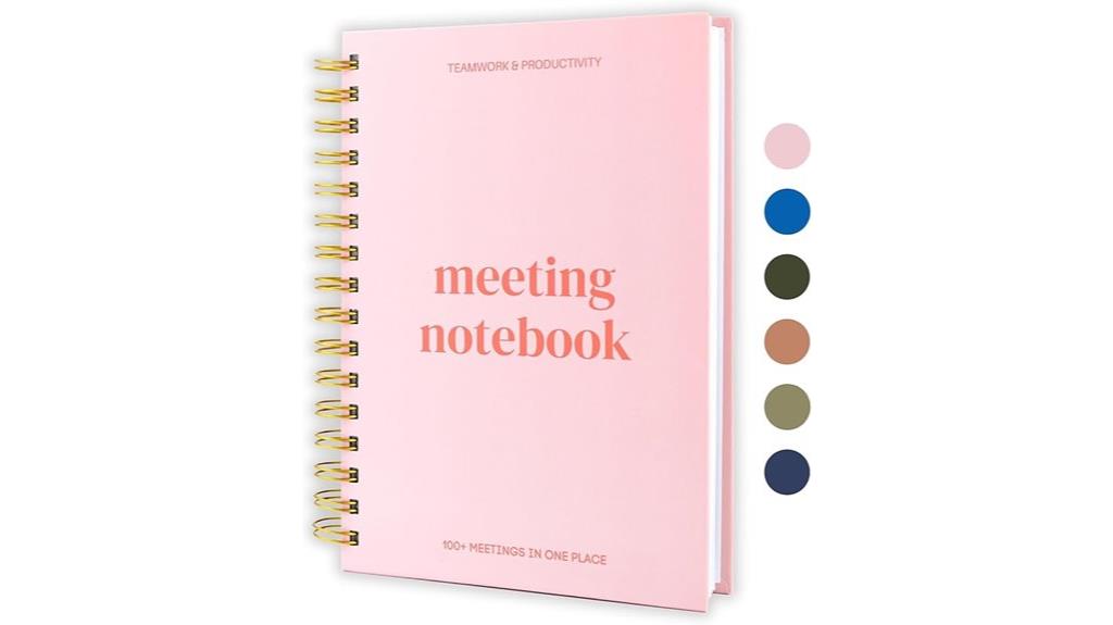 work organization notebook