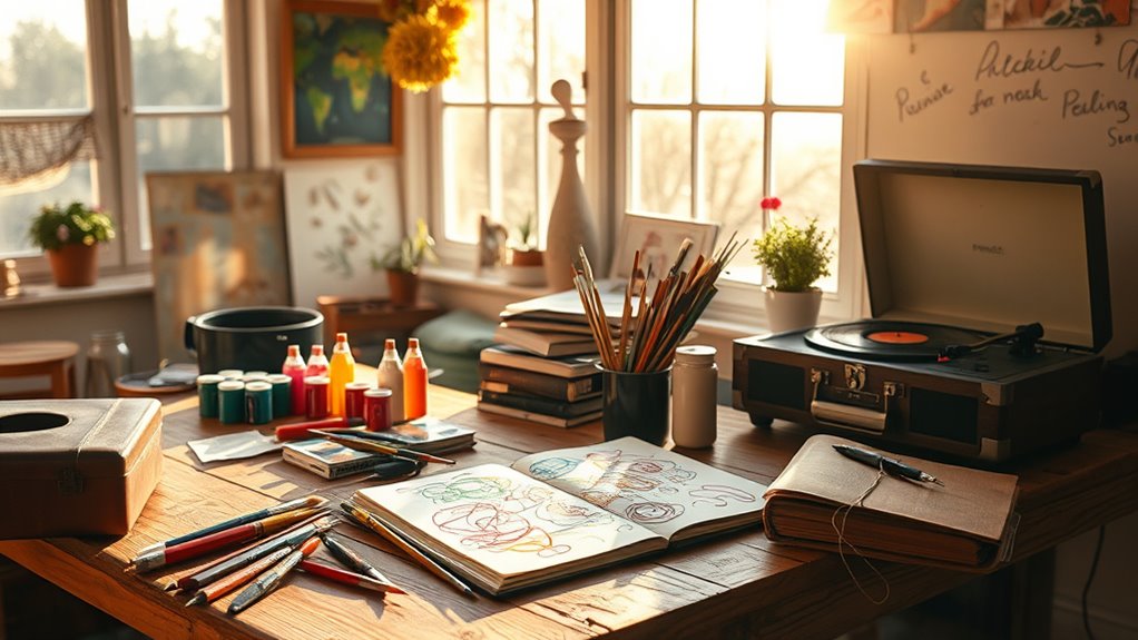 art music writing healing