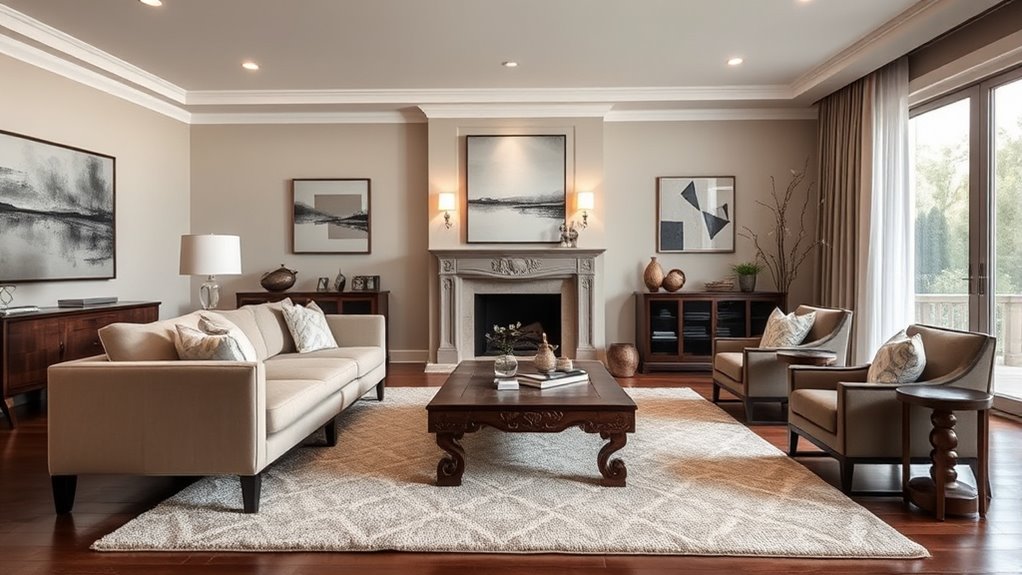 balanced classic modern harmony